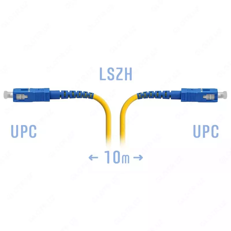 Оптический патчкорд "SNR" SC/UPC SM 10 метров (Арт. SNR-PC-SC/UPC-10m)