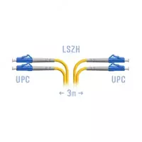 Оптический патчкорд "SNR" SC/UPC SM Duplex