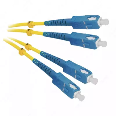 Оптический патчкорд "SNR" SC/UPC SM Duplex, 3 метра (Арт. SNR-PC-SC/UPC-DPX-3m)