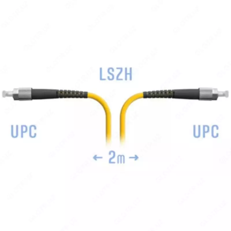 Оптический патчкорд "SNR" FC/UPC SM 2 метра (Арт. SNR-PC-FC/UPC-2m)