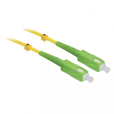 Оптический патчкорд "SNR" SC/APC SM 1 метр (Арт. SNR-PC-SC/APC-1m)