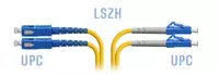 "SNR" optik patch kabeli LC/UPC-SC/UPC SM Dupleks