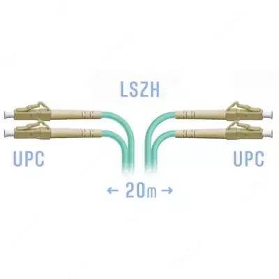 Optik yamoq simi "SNR" LC/UPC, 20 metr (Art. № SNR-PC-LC/UPC-MM-20m)