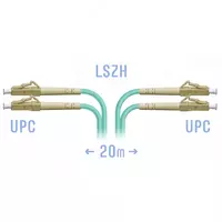 Оптический патчкорд "SNR" LC/UPC Duplex