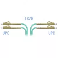 Optik patch-shnuri "SNR" LC/UPC Dupleks
