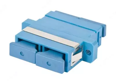 Адаптер оптический проходной "SNR" SC/UPC SM Duplex (Арт. SNR-ADP-SC/UPC-DX SM)