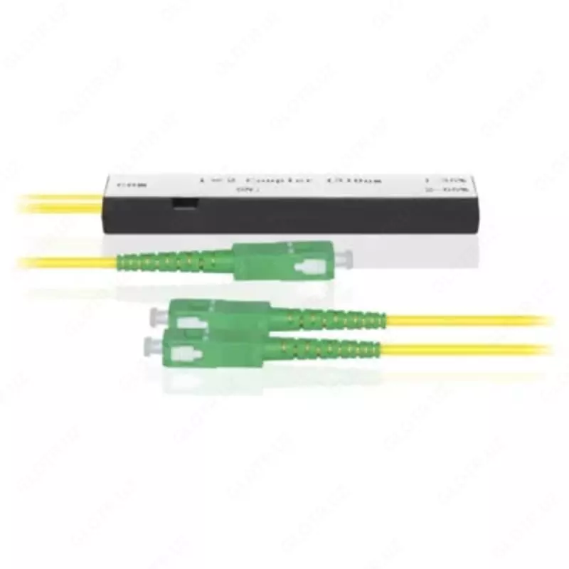 Optik ajratuvchi "SNR" ikki oynali SC/APC (Art. SNR-CPC-1x2-20/80-SC/APC)