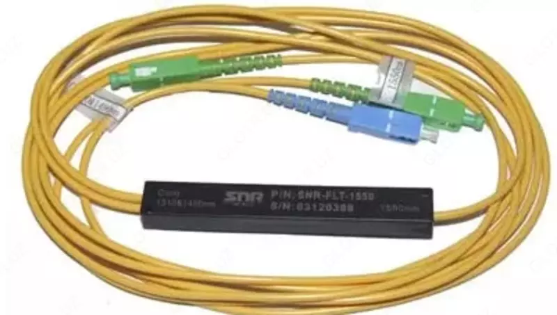 Optik muhr moduli (filtr) "SNR" SC/APC, SC/UPC (Art. SNR-FLT-1550)