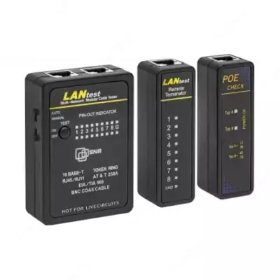 Сетевой тестер "SNR" с функцией PoE (Арт. SNR-LP-01)