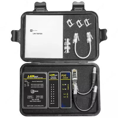 Сетевой тестер "SNR" с функцией PoE (Арт. SNR-LP-01)