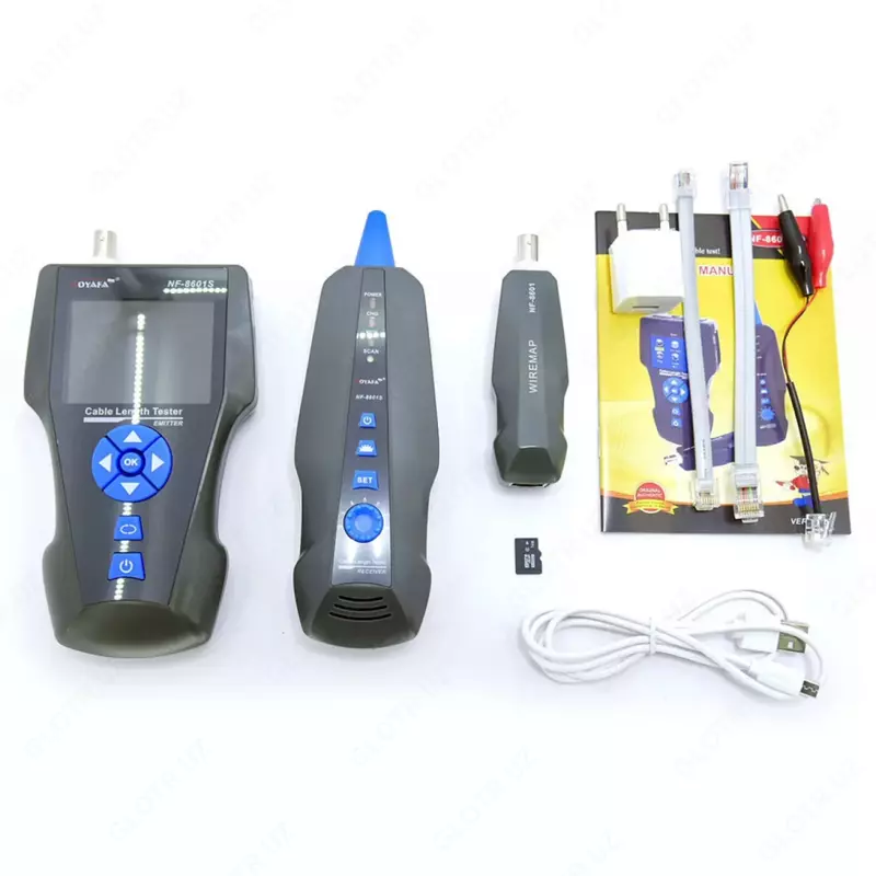 Кабельный тестер "Noyafa" для витопарного кабеля (Арт. NF-8601S)
