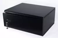 Metall eshikli devor shkafi "Pixietech" 4U 570 x 450 x 270 mm (Art. PXT-10-0445-03) YANGI