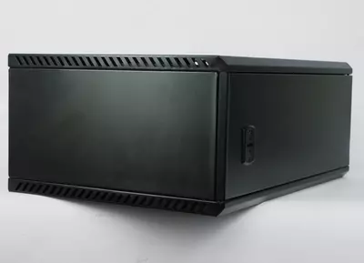 Metall eshikli devor shkafi "Pixietech" 4U 570 x 450 x 270 mm (Art. PXT-10-0445-03) YANGI