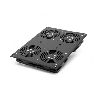 Вентиляторная панель с термостатом "Pixietech", 4 x 12 см, Питание 220V (Арт.PXT-20-SHELF-4FAN)