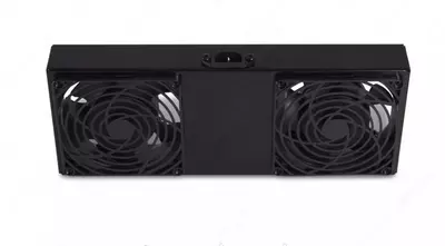 Вентиляторная панель "Pixietech", 2 x 12 см, Питание 220V (Арт.PXT-10-SHELF-2FAN) NEW