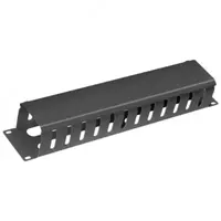 Кабельный органайзер "Pixietech" горизонтальный 2U (арт. PXT-H-ORG-2U)