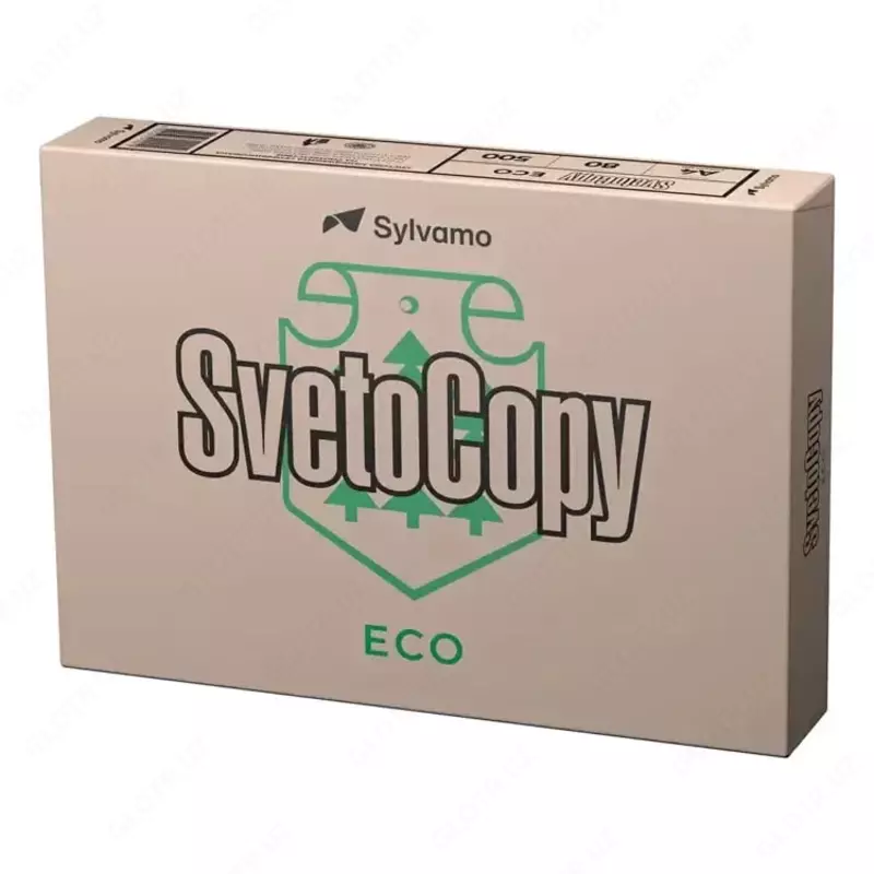 Бумага ксероксная "Svetocopy ЕСО", A4, 80г , небеленая (500 листов)