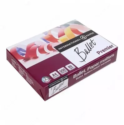 Бумага ксероксная  Бумага ксероксная "Ballet Premier", A4, 80г/м2 (Арт. - BalletPremA4)