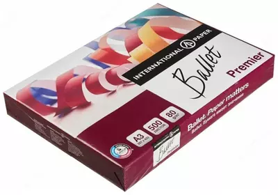 Бумага ксероксная "Ballet Premier", A3, 80г/м2 (Арт. - BalletPremA3) 500 листов