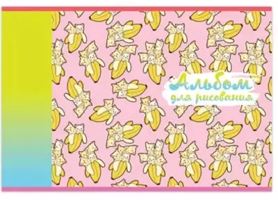 Альбом для рисования"BG Mix Девочки" ассорти (12 листов) А-4 Арт. - АР4ск12_9108