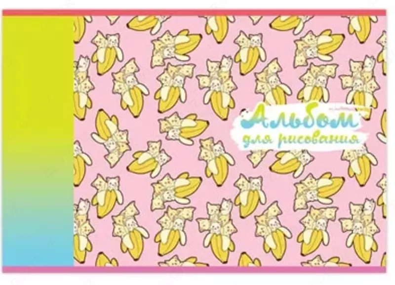 Альбом для рисования"BG Mix Девочки" ассорти (12 листов) А-4 Арт. - АР4ск12_9108