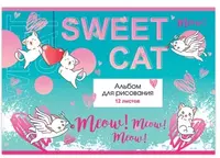 5 500 сум Альбом для рисования"BG Mix Девочки" ассорти (12 листов) А-4 Арт. - АР4ск12_9108