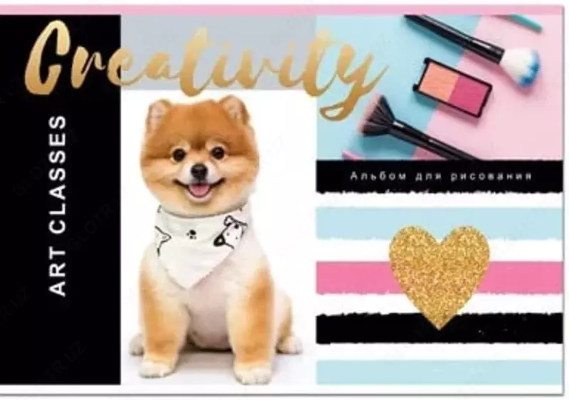 Альбом для рисования"BG Art classes" эконом (20 листов) А-4 Арт. - АР4ск20_8744