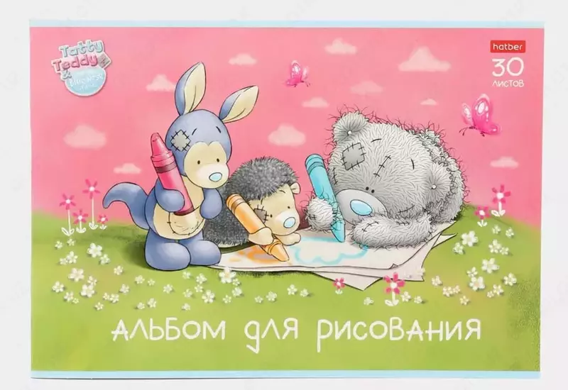 "777" chizish uchun albom (30 varaq) A-4 Art. - 30 guruch