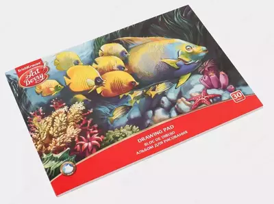 Альбом для рисования "777 "ассорти (30 листов) А-4 Арт. - 30рис