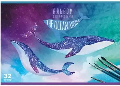 Альбом для рисования"BG Mix Мальчики" (32 листа) А-4 Арт. - АР4ск32_7385