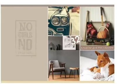 Альбом для рисования"BG Рисуй и мечтай" эконом (32 листа) А-4 Арт. - АР4ск32_8760