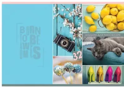 Альбом для рисования"BG Рисуй и мечтай" эконом (32 листа) А-4 Арт. - АР4ск32_8760