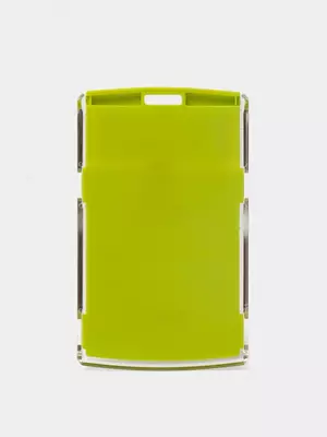 Бейджик вертикальный "Deli" с лентой 85 х 54 мм (Арт. - 8306)