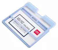 Бейджик горизонтальный "Deli" 89 х 54 мм (Арт. - 8314lbl)