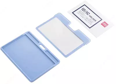 Бейджик горизонтальный "Deli" 89 х 54 мм (Арт. - 8314lbl)