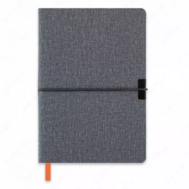 Бизнес - блокнот "Феникс+", A5, 192 стр. (Арт. - 47603) Черный/Синий