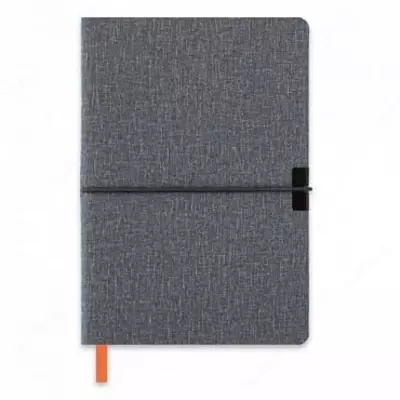 Бизнес - блокнот "Феникс+", A5, 192 стр. (Арт. - 47603) Черный/Синий