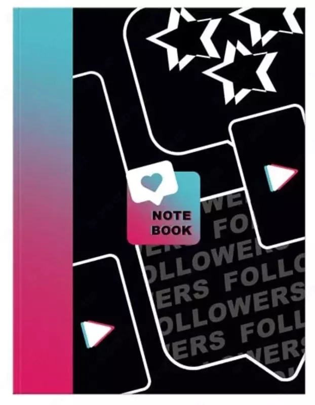 Бизнес - блокнот Лайт BG "На тик-токе", A5, 64 стр. (Арт. - ББ5и64_лг_10017)