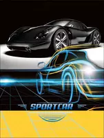 Бизнес - блокнот Лайт BG "Суперкар"