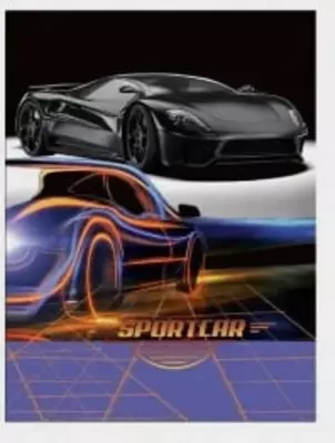 Бизнес - блокнот Лайт BG "Суперкар", A5, 64 стр. (Арт. - ББ5и64_лм_вл_647)