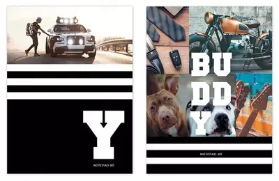 Бизнес - блокнот BG "Buddy", A5, 80 стр. (Арт. - ББ5т80_лг_8921)