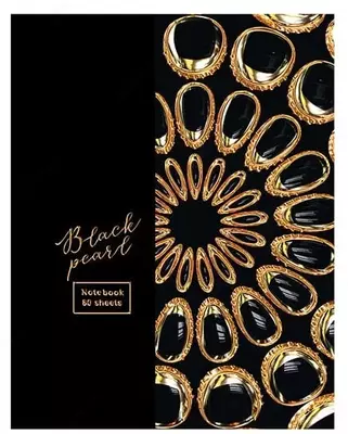Бизнес - блокнот BG "Черный жемчуг", A5, 80 стр. (Арт. - ББ5т80_лм_оф_101)