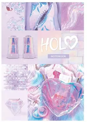 Бизнес - блокнот BG "Holo", A5, 80 стр. (Арт. - ББ5т80_м_лг_1011)