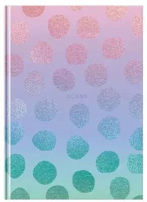 BG "Shine gloss" biznes daftarchasi, A5, 80 bet (Art. - BB5t80_m_lg_8808)