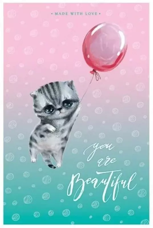 Бизнес - блокнот BG "Сделано с любовью", A6, 120 стр. (Арт. - ББ6т120_лм_9958)