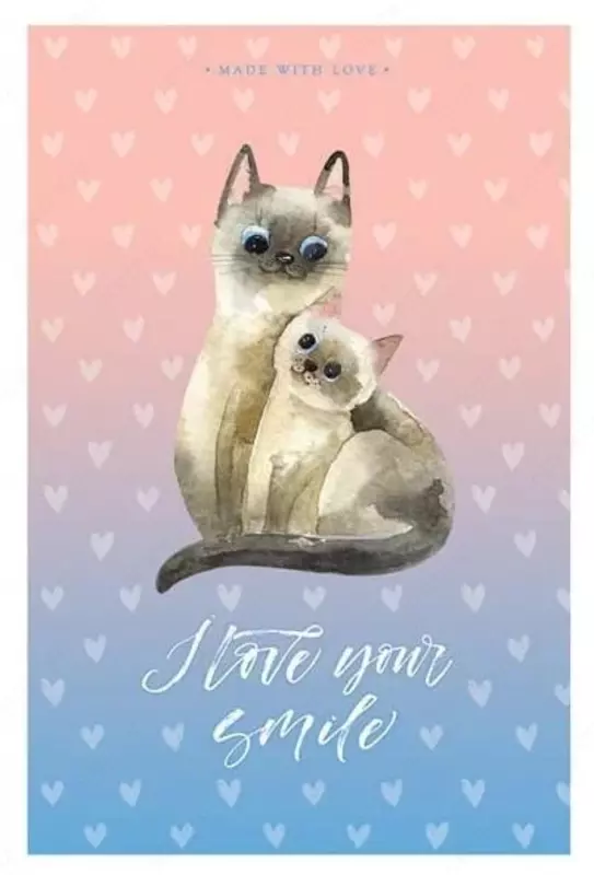 Бизнес - блокнот BG "Сделано с любовью", A6, 120 стр. (Арт. - ББ6т120_лм_9958)