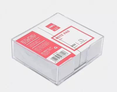 Блок для записей с подставкой "Deli", 107 х 96 мм (Арт. - 7601-1) 300 листов