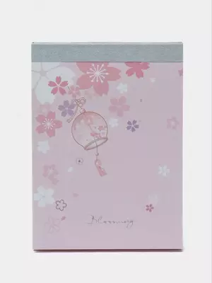 Блокнот "Deli Сакура", вертикальный, A5, 100 стр. (Арт. - 21752)