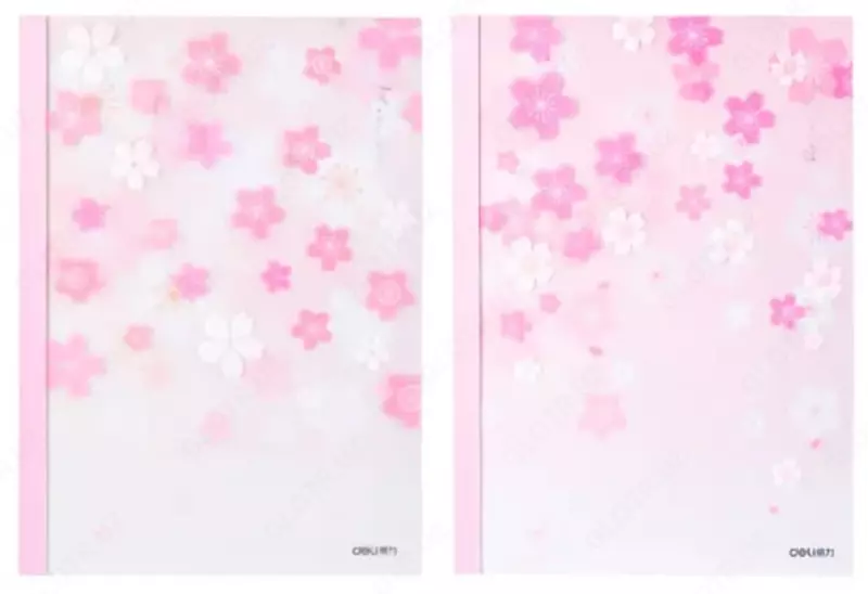 Рабочая Тетрадь "Deli Сакура", линейка , А5, 40 стр. (Арт. - 540-WPA-cherry2)