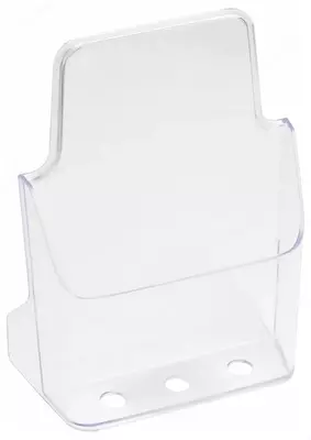 Plastik buklet ushlagichi "Stamm" A4, 1/3, shaffof (Art. - BK20)